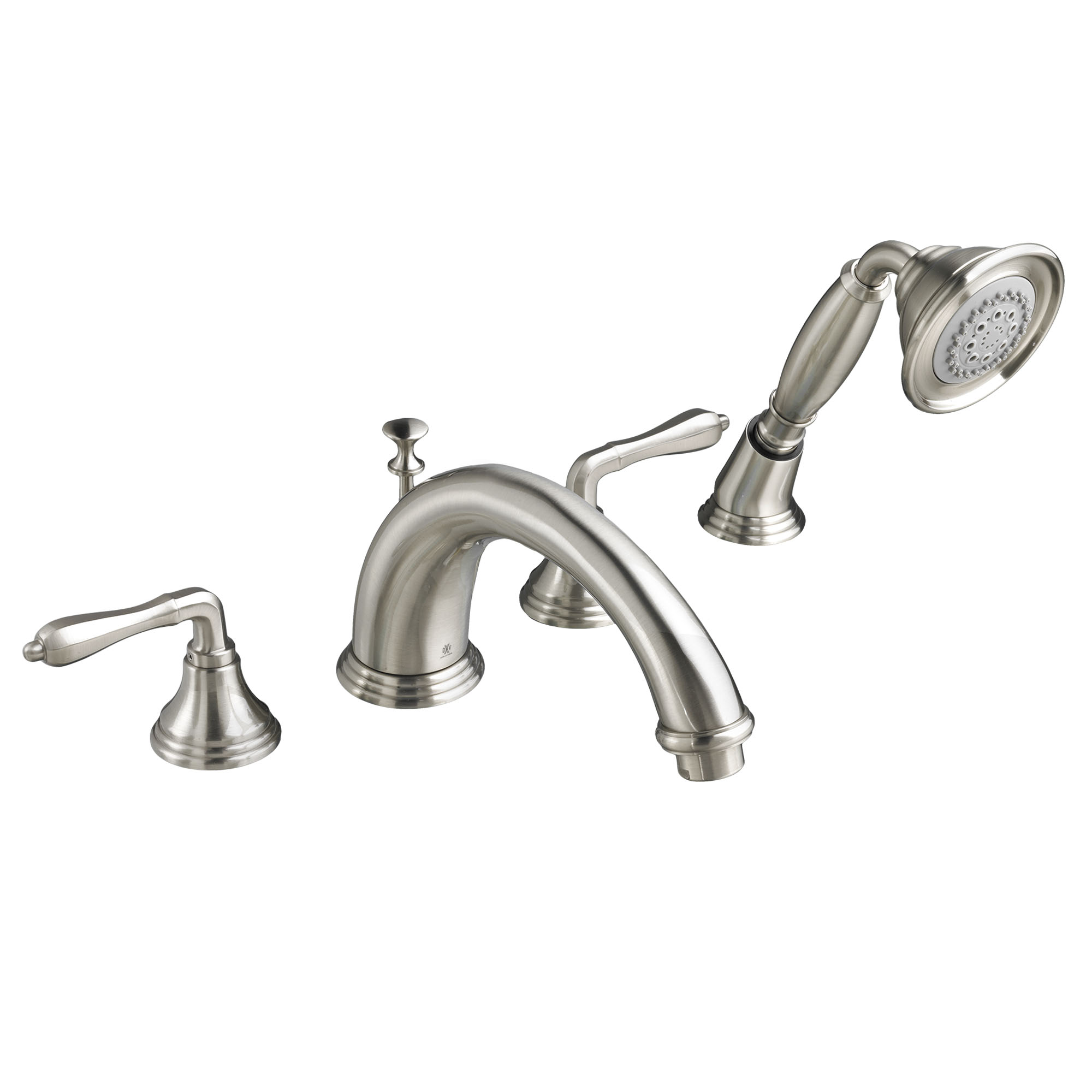 Ashbee 2-Handle Deck Mount Bathtub Faucet with Lever Handles
